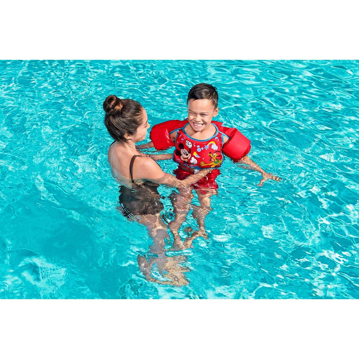 Simglasögon Bestway Röd M/L 19-30 kg — thumbnail 13