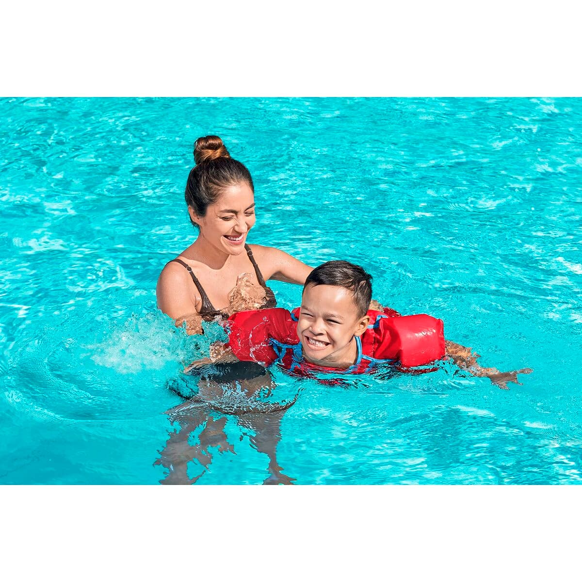 Simglasögon Bestway Röd M/L 19-30 kg — thumbnail 2