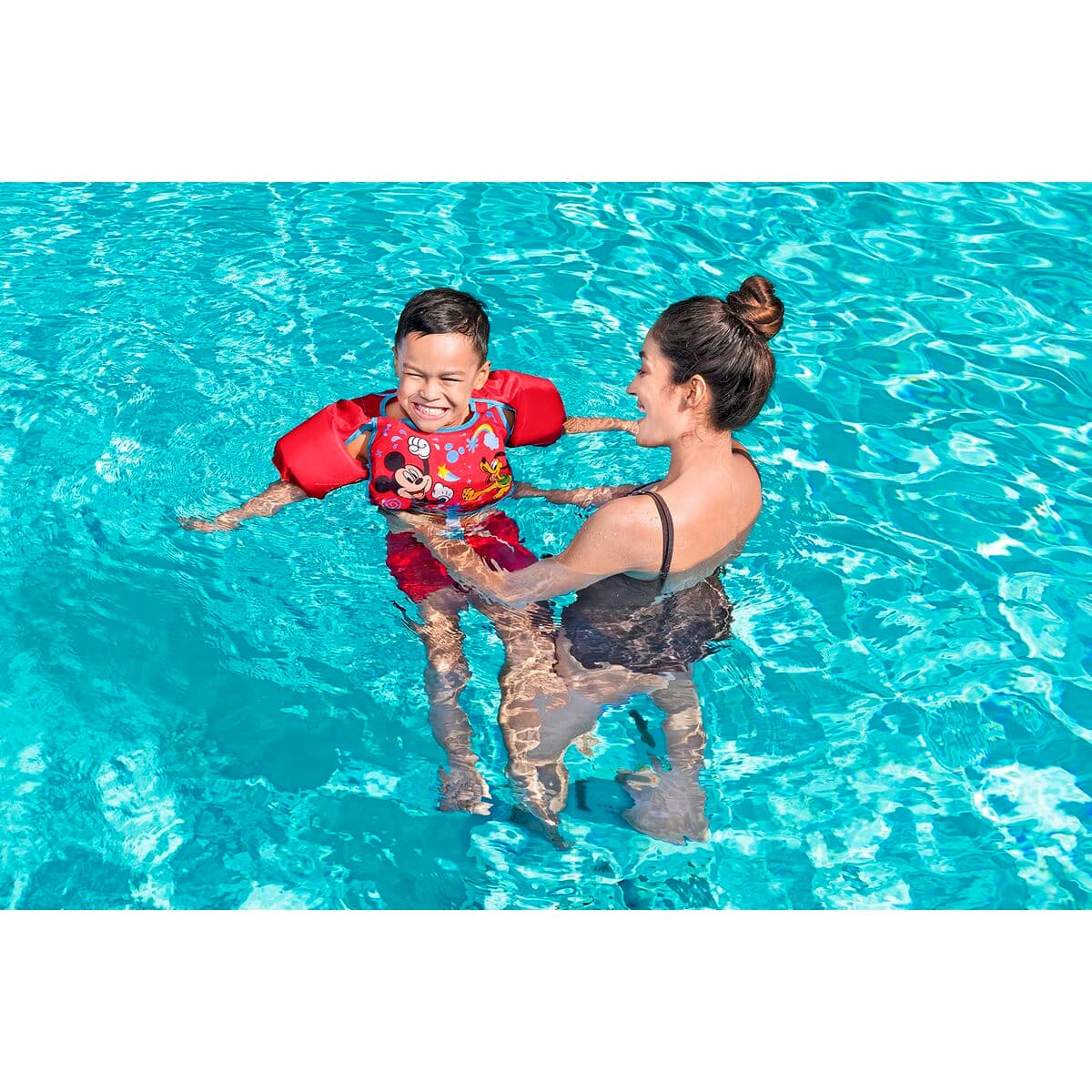 Simglasögon Bestway Röd M/L 19-30 kg — thumbnail 8